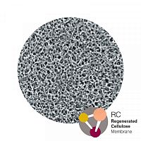 Мембраны из регенерированной целлюлозы (РЦ) 0,45 мкм, 25 мм, гидрофильные, нестерильные,100 шт