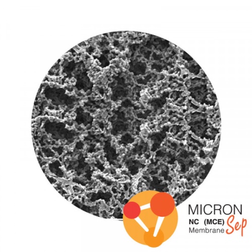 Мембраны из нитроцеллюлозы (СЭЦ) 0,45 мкм, 47 мм, нестерильные, белые, 100 шт