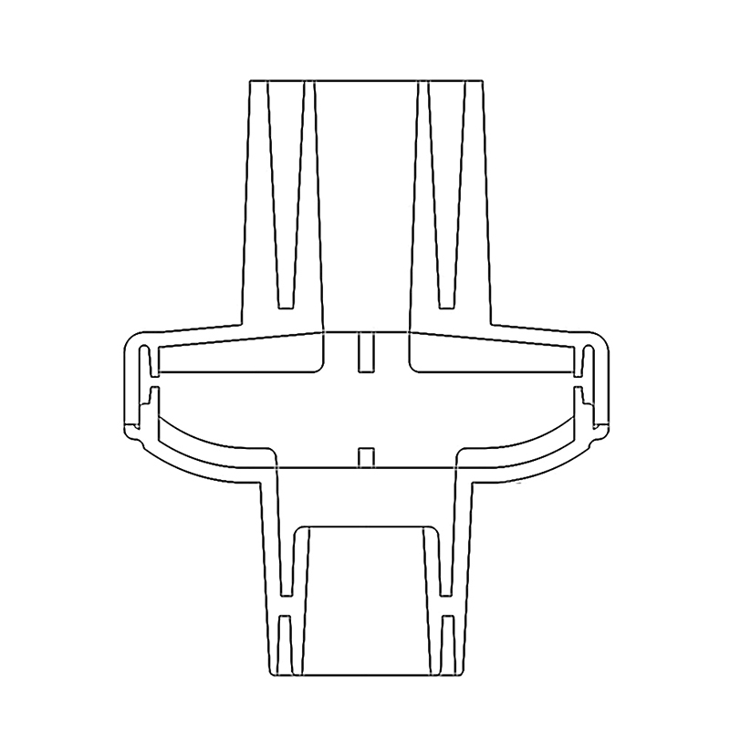 Соединитель угловой 22m 22m 15f