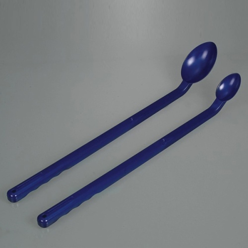 Детектируемая ложка, с длинной ручкой, синяя