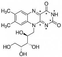 Рибофлавин (Витамин В2) Фармакопеи США эталонный стандарт, 500 мг